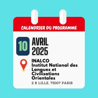 Thursday, April 10 – INALCO